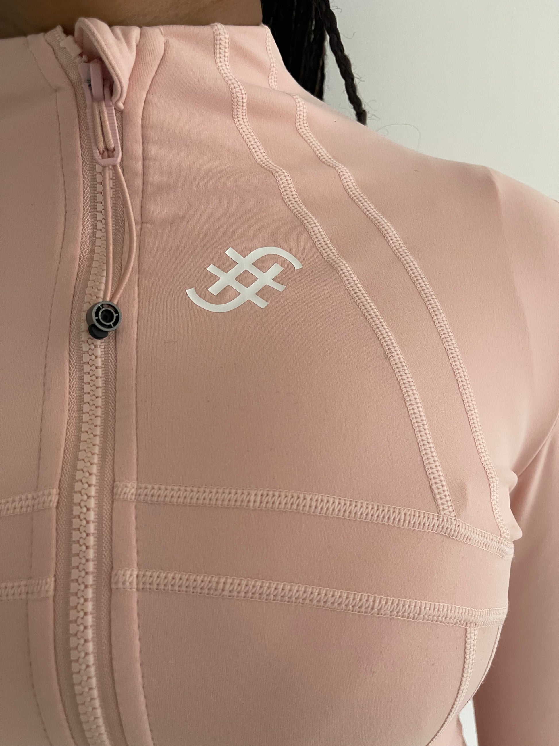Zip Jacket | Blush Pink - Fugafit