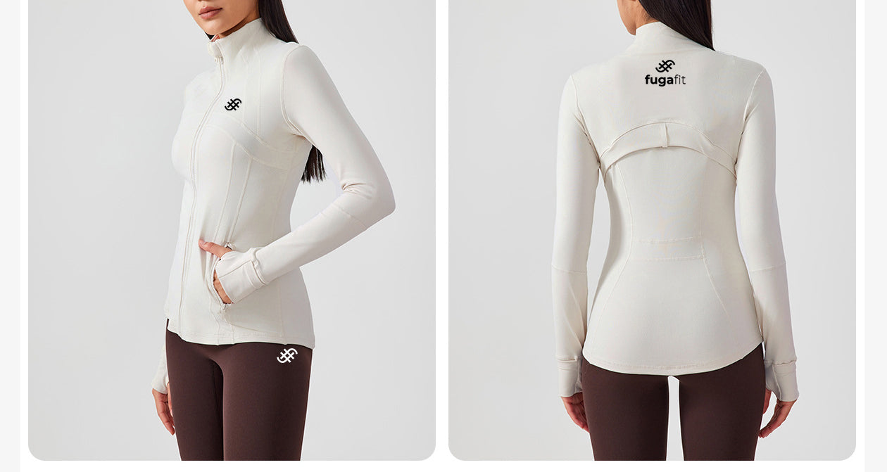 Strider Jacket | White in - Jacket activewear