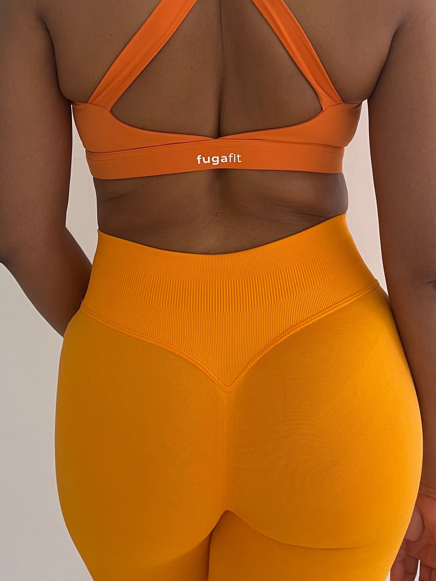 Resolve Bra Top | Burnt Orange