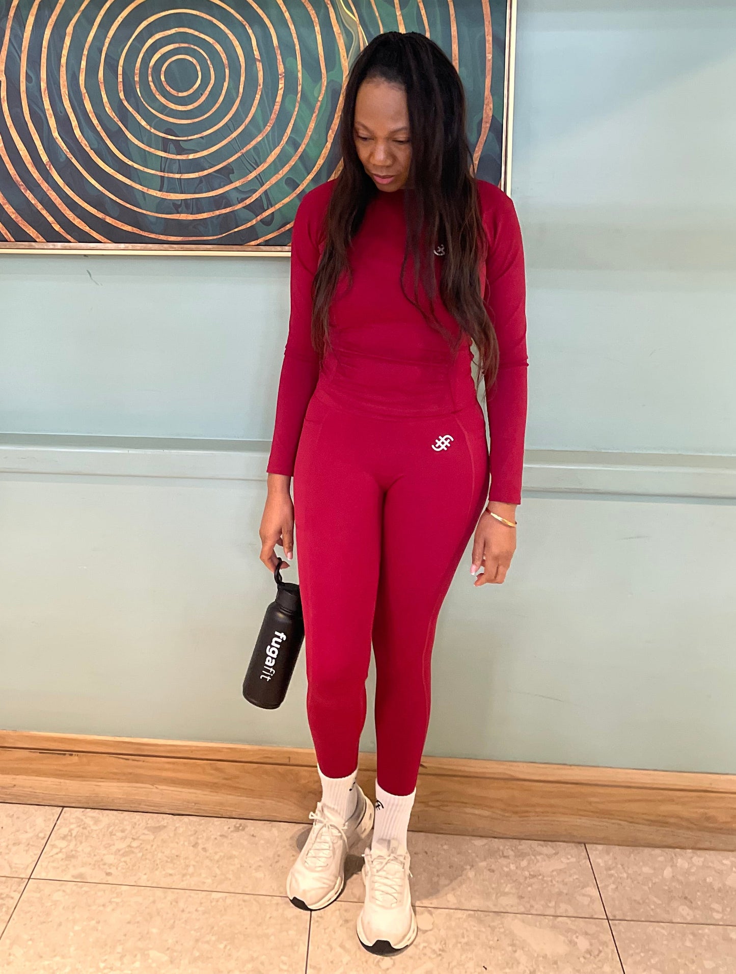 Activate Leggings | Cherry Red in - Leggings activewear