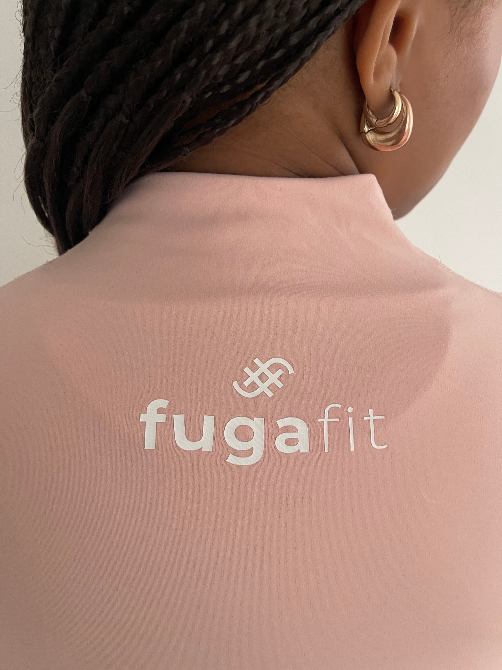 Zip Jacket | Blush Pink - Fugafit