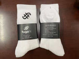 Unisex Training Crew Socks | White | 2pk