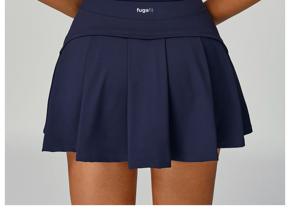 Elite High-Waisted Tennis Skort