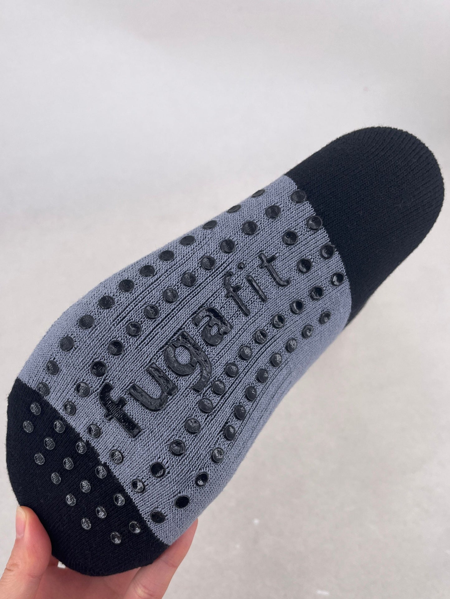 Yoga / Pilates / Reformer Grip Socks | Black | Unisex - Fugafit