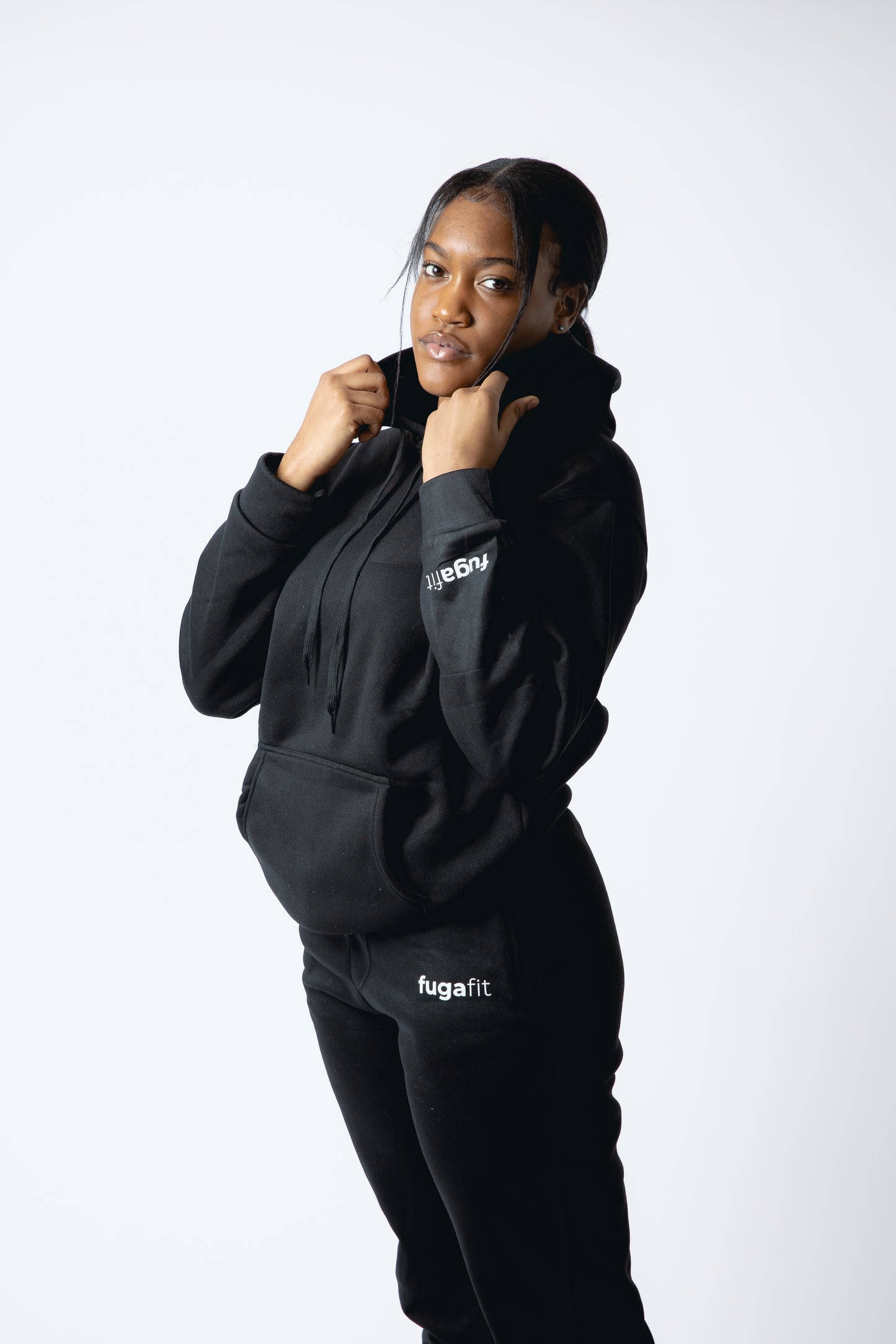 Original Hooded Track Top | Black - Fugafit