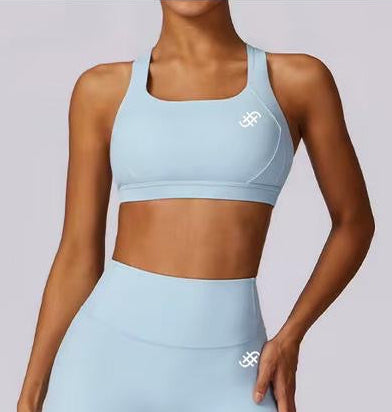 Resolve Bra Top | Ice Blue in - Bra Top activewear