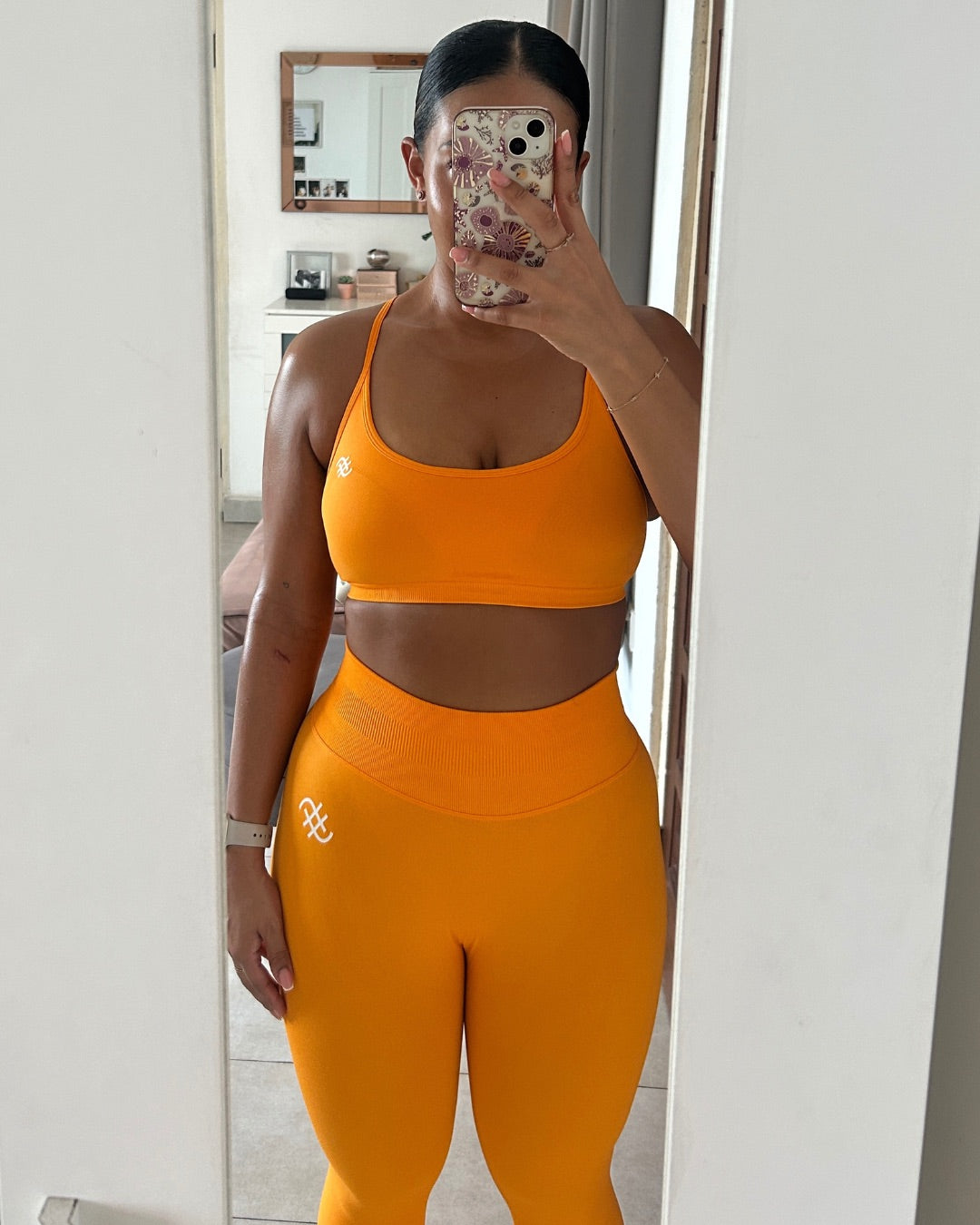 Zoe leggings | Orange - Fugafit