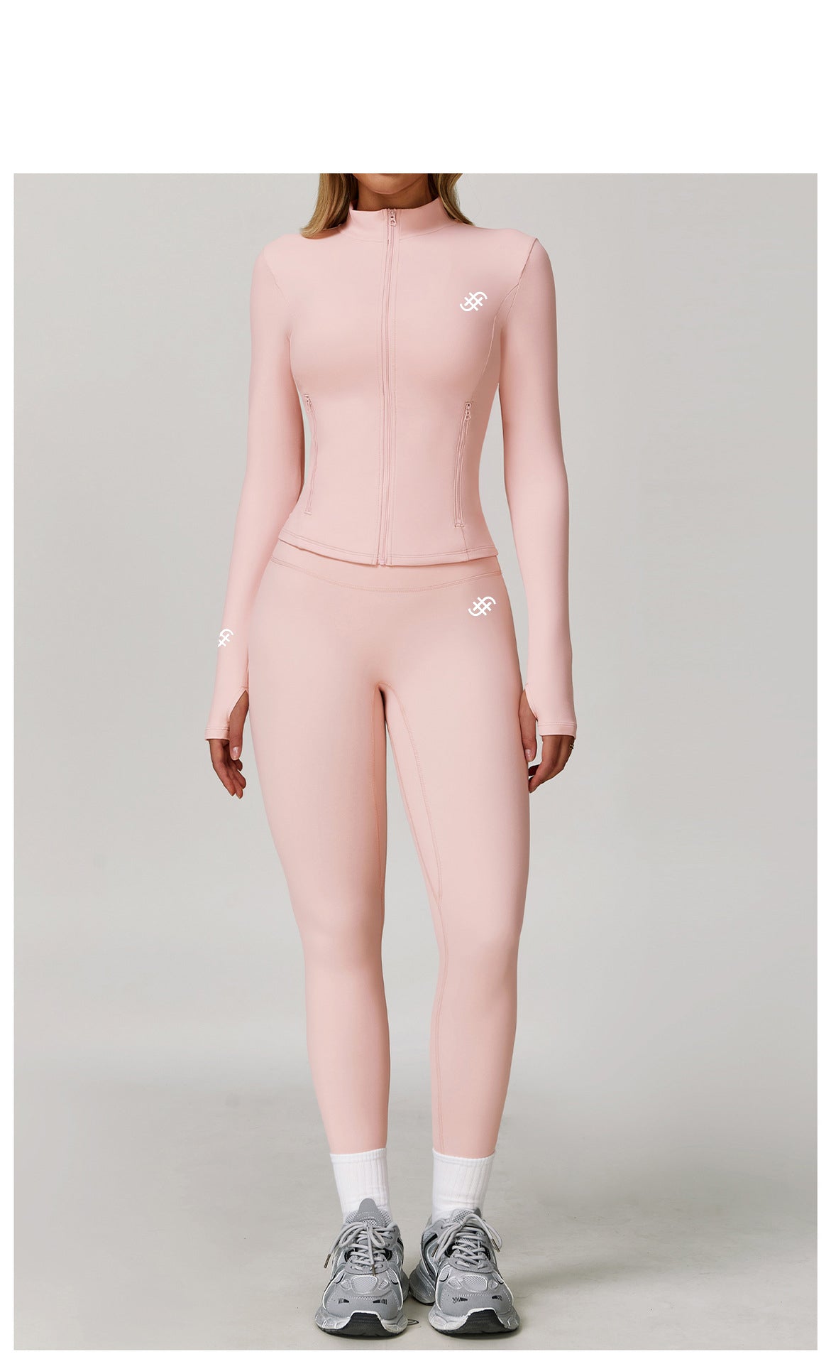 Unity Jacket | Sculpting Gym Jacket Women | Pink in - Jackets activewear