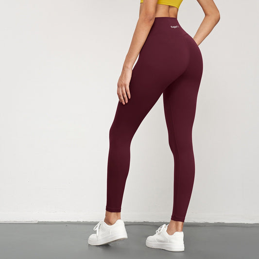 Chakra Leggings | Ancora Red in - leggings activewear