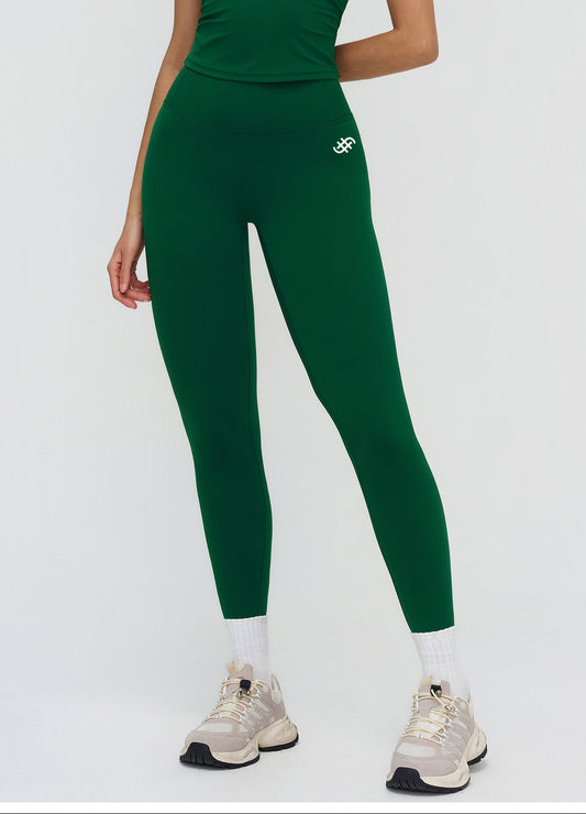 Resolve Leggings | Emerald Green in - Leggings activewear