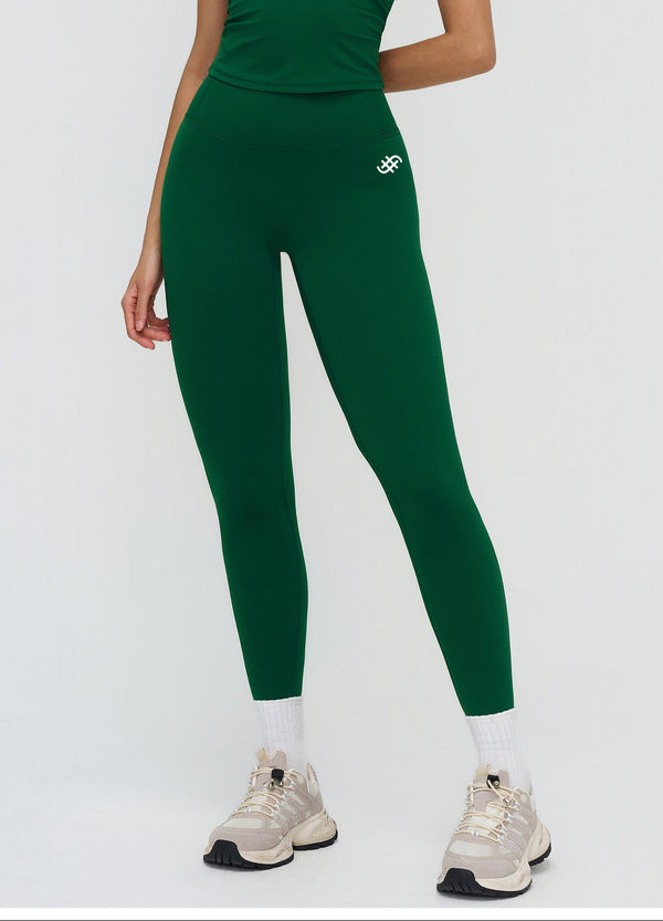 Resolve Leggings | Emerald Green in - Leggings activewear