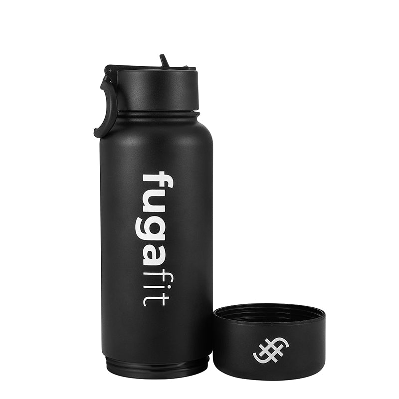 Panther Vacuum Insulated Water Bottle | 1 Litre - Fugafit