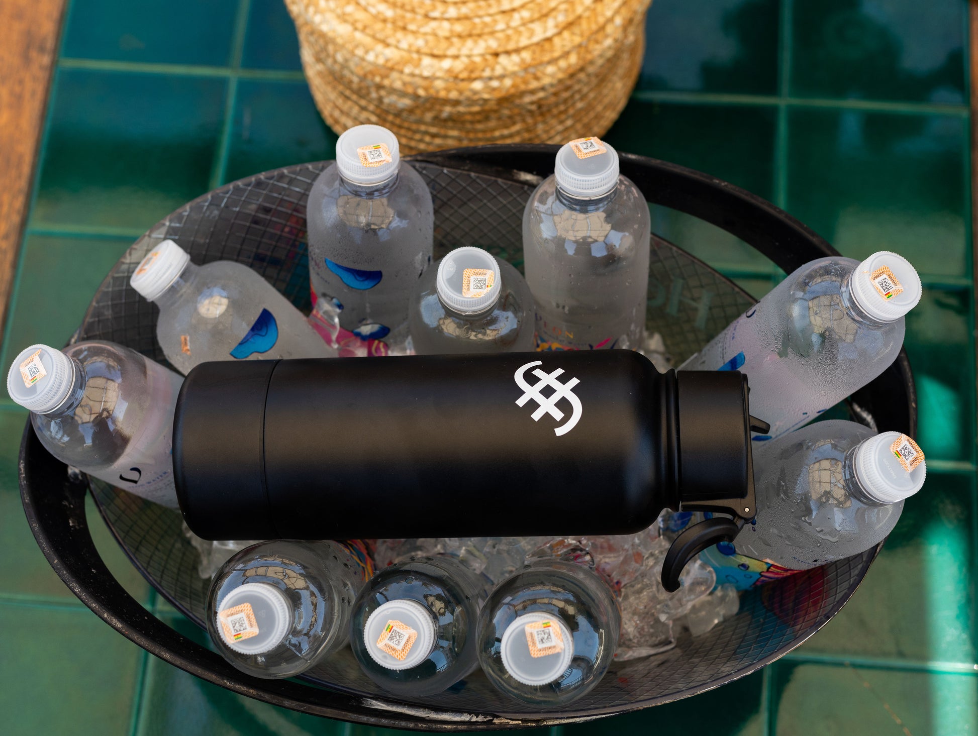 Panther Vacuum Insulated Water Bottle | 1 Litre - Fugafit