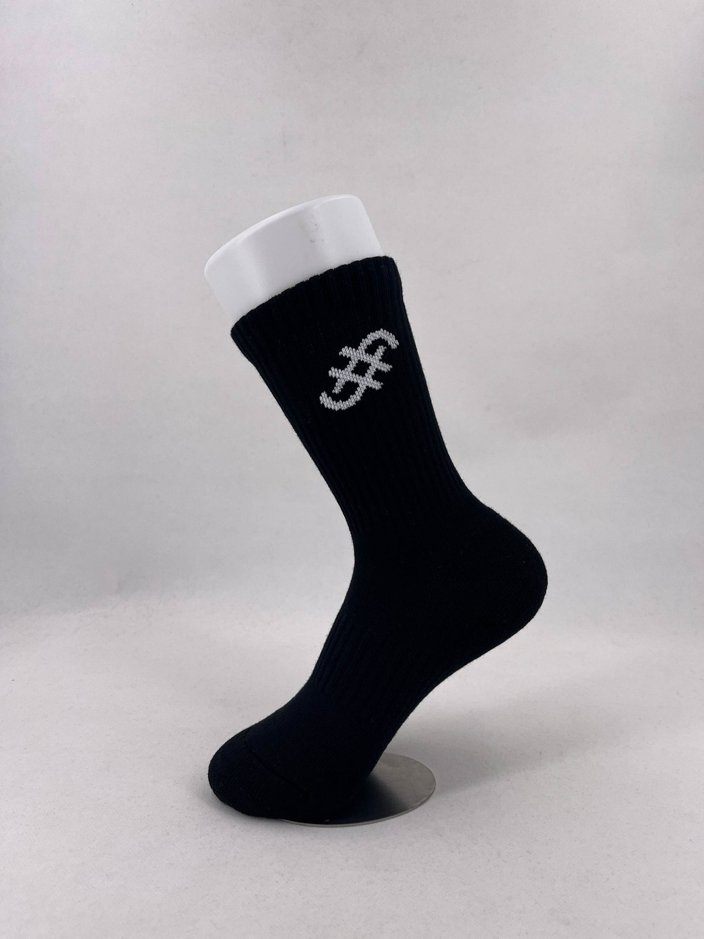 Unisex Training Crew Socks | Black | 2pk - Fugafit