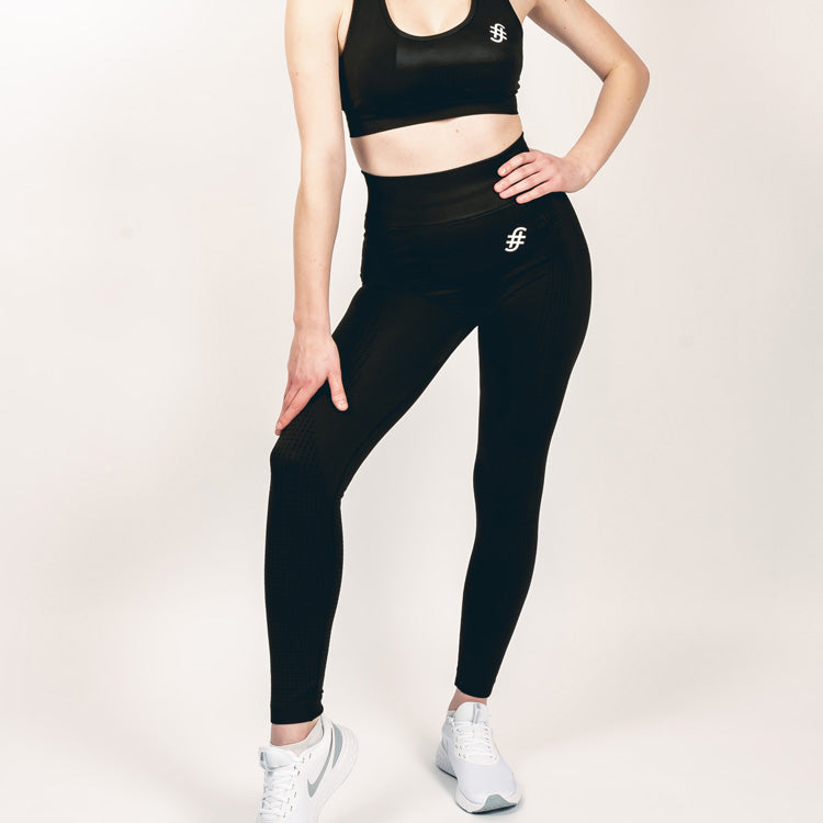 Comfy Seamless Leggings | Black - Fugafit