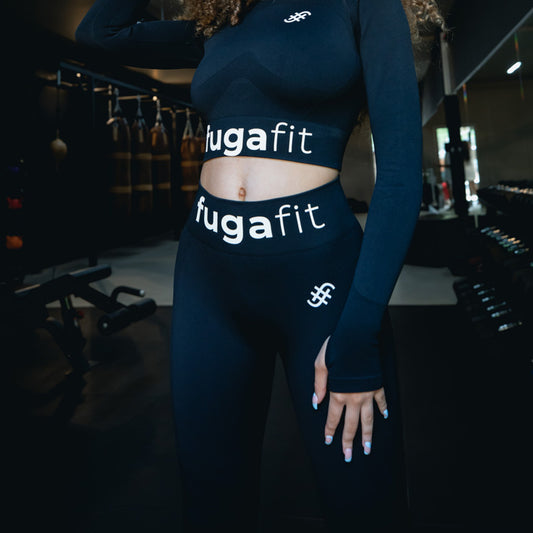 Hype Seamless Leggings | Black - Fugafit